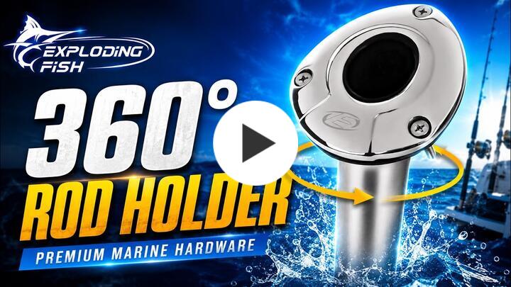 exploding fish 360 rod holder